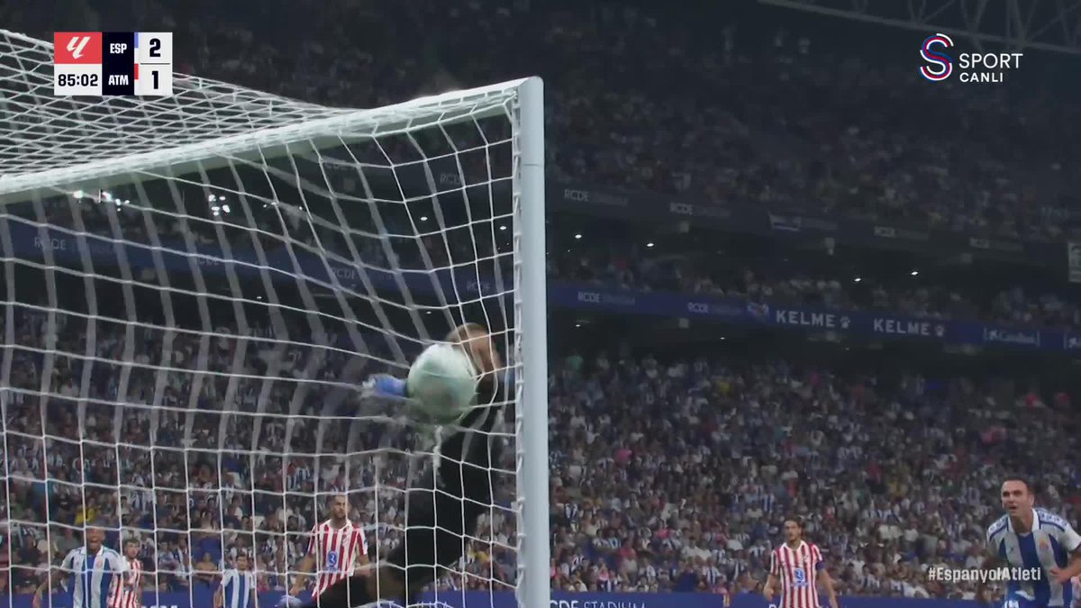 Atletico Madrid şokta 😳😳😳 Espanyol bitime altı dakika kala 2-1 önde 💪