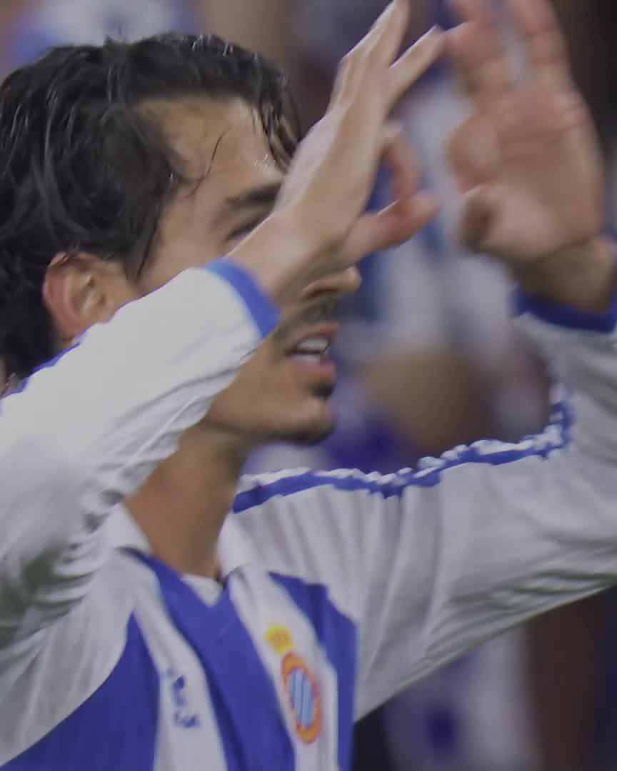💙 Puro corazón. 🤯 ¡Remonta el partido el RCD Espanyol de Barcelona! #LALIGAHighlights | #LALIGAEASPORTS