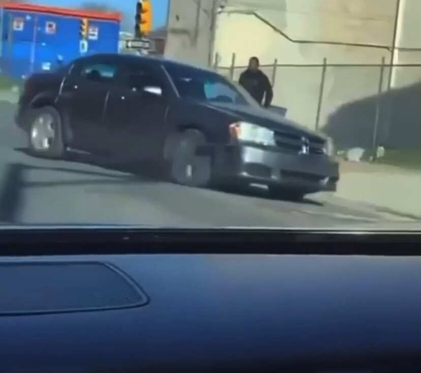His ex tracked him down...