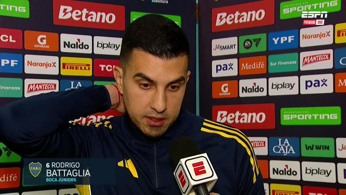 🗣️RODRIGO BATTAGLIA en la previa: "Venimos en una racha un poco negativa para nosotros, lo trabajamos en la semana, vamos a salir a intentar ganarlo, como siempre. Importantísimo el apoyo de la gente, se lo vamos a devolver dentro de la cancha".