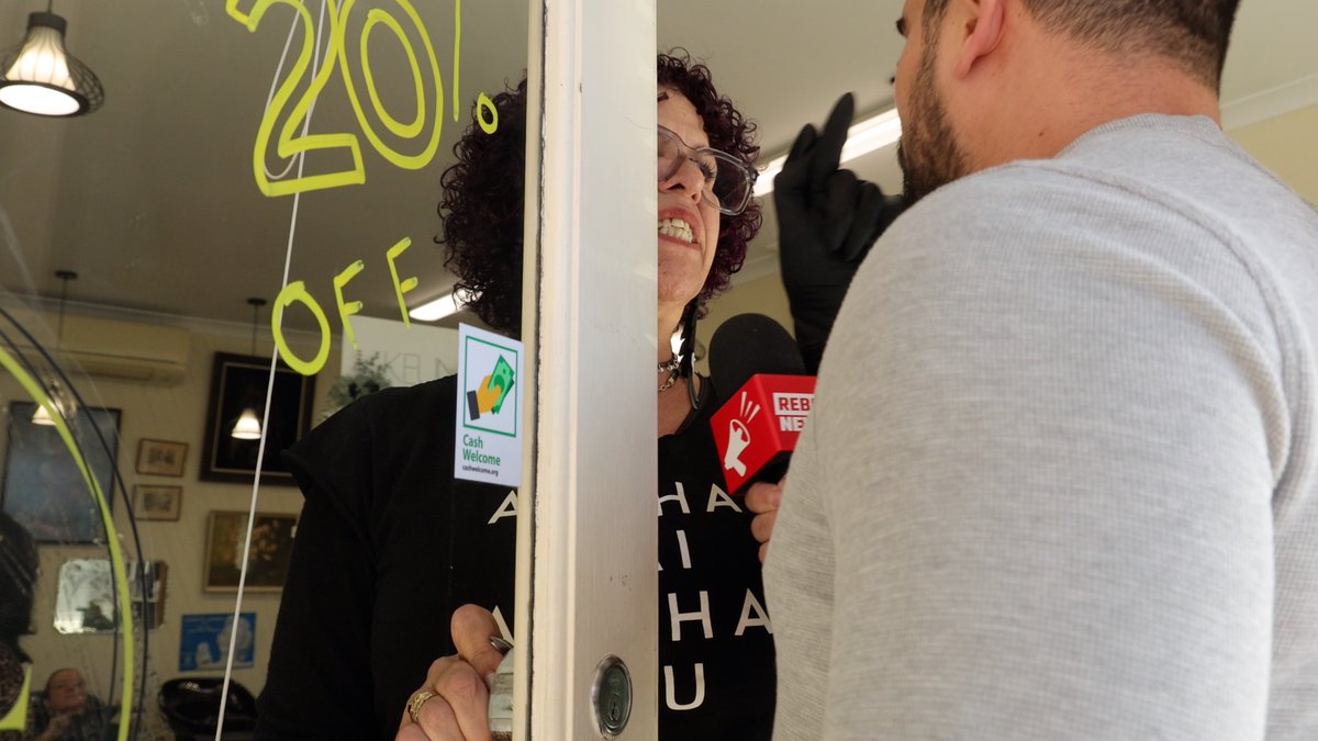 🚨A woke Melbourne hairdresser heard a foreign accent and asked, “where are you from?” When the client answered “Israel,” she called him a “genocidal baby killer” and kicked him out. So I booked an appointment… and confronted her on camera. FULL STORY: