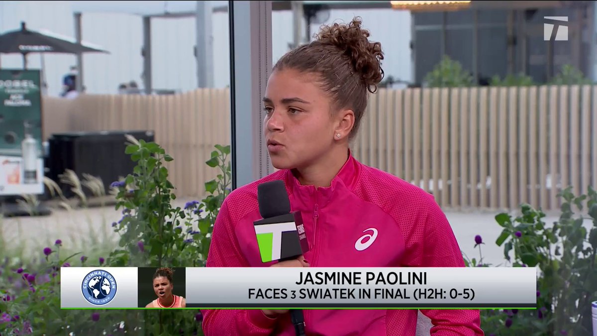 "I need some rest" 😅 Jasmine Paolini says she will not compete in US Open mixed doubles with Lorenzo Musetti after reaching the finals of Cincinnati. #CincyTennis