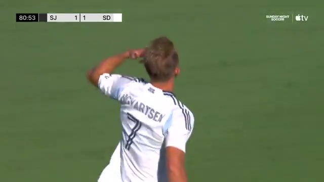 The skill from Franco Negri, the finish from Marcus Ingvartsen. 🤌 What an equalizer for San Diego FC!