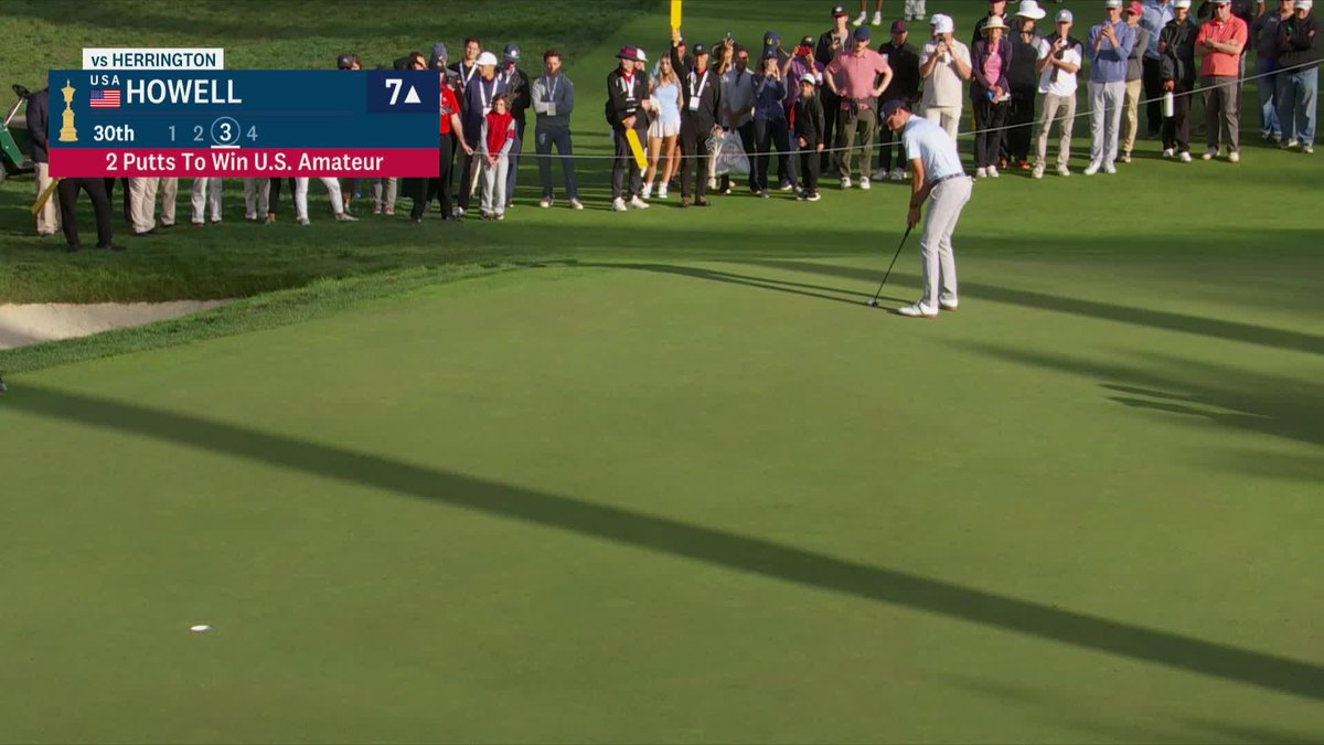 THE MOOSE IS LOOSE 🫎 Mason Howell wins the U.S. Amateur Championship!
