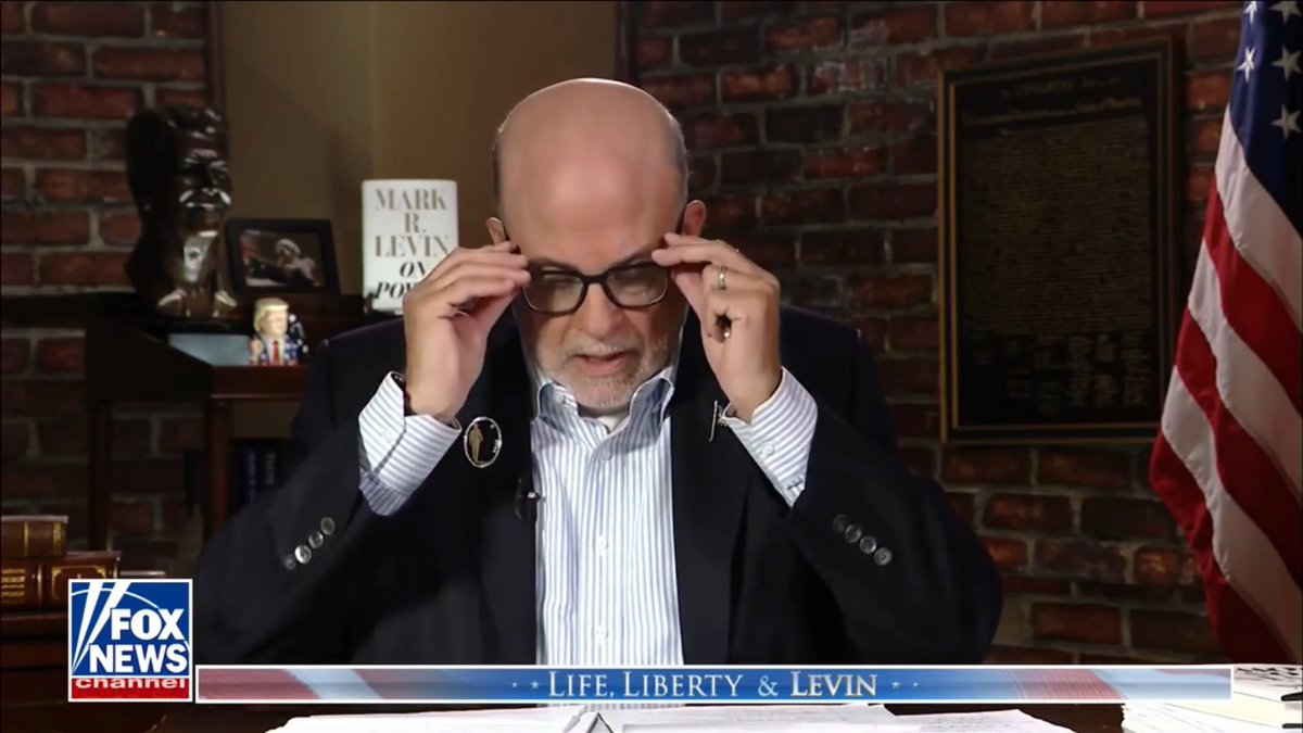 Russian President Putin is “in trouble” and his back is against the wall, Mark R. Levin says