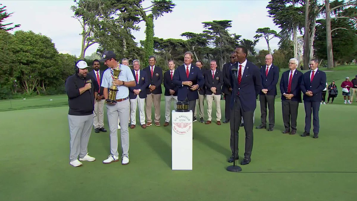 "To be holding this right now, it's truly surreal." The 18-year-old is going home to Georgia as a USGA champion!