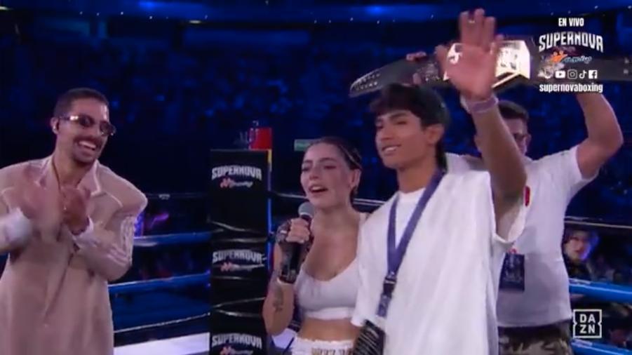 Milica y Ángel Avid, juntos en el ring 🔥 "Vamos a tener que hablar de ese debut, me parece" #SupernovaStrikersAmigo