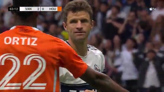 Offside in the build-up... But Thomas Mรผller nearly had his first goal within SECONDS. ๐ณ