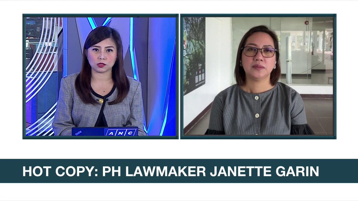Instead of pushing for a bill that would ban contractors linked to politicians, House Deputy Speaker Rep. Janette Garin says focus should rather be on the quality and location of flood control projects. #ANCHeadstart
