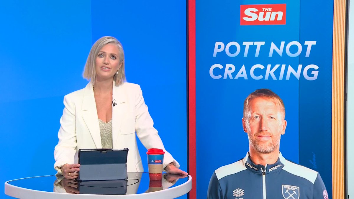 West Ham vice-chair Karren Brady has defended head coach Graham Potter, insisting the club won't panic after their 3-0 defeat to Sunderland ๐จ