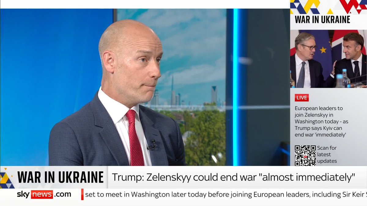 'Will there be British boots on the ground in Ukraine?' Wilfred Frost asks Health Sec Stephen Kinnock 'That's a really big decision... but we will absolutely be ready to make a significant contribution to any security guarantee, ' he says.