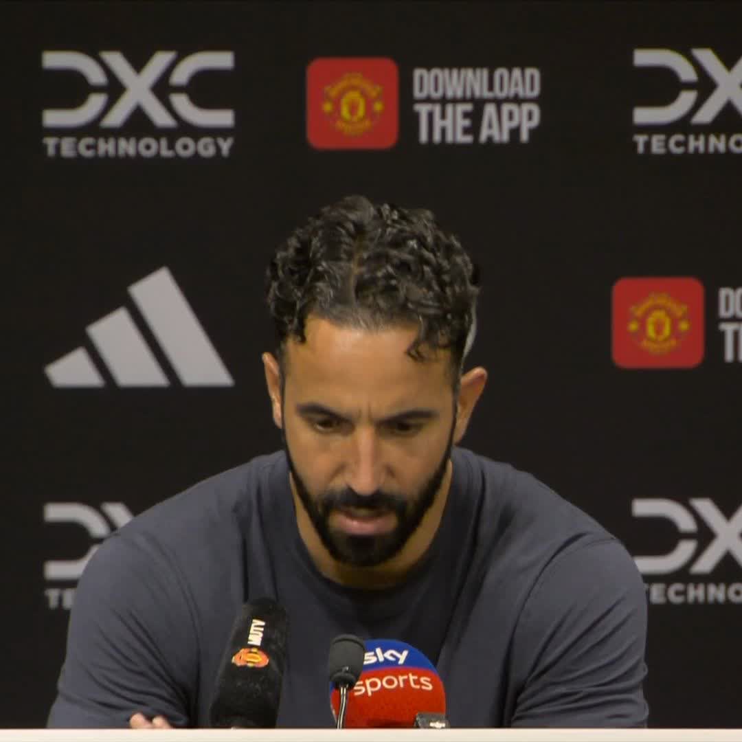 "We were the better team" Ruben Amorim says his Man United players "proved they can win any game in the Premier League" after their performance against Arsenal 🔴