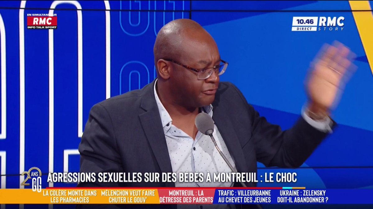 🤯 Agressions sexuelles des bébés à Montreuil : l'énorme coup de gueule d'Abel Boyi "Pourquoi on ne parle jamais de la pédocriminalité ? Pourquoi ? J'en ai marre de voir des victimes, j'en ai marre de voir des filles de 11 ans dans des réseaux de prostitution." #GGRMC