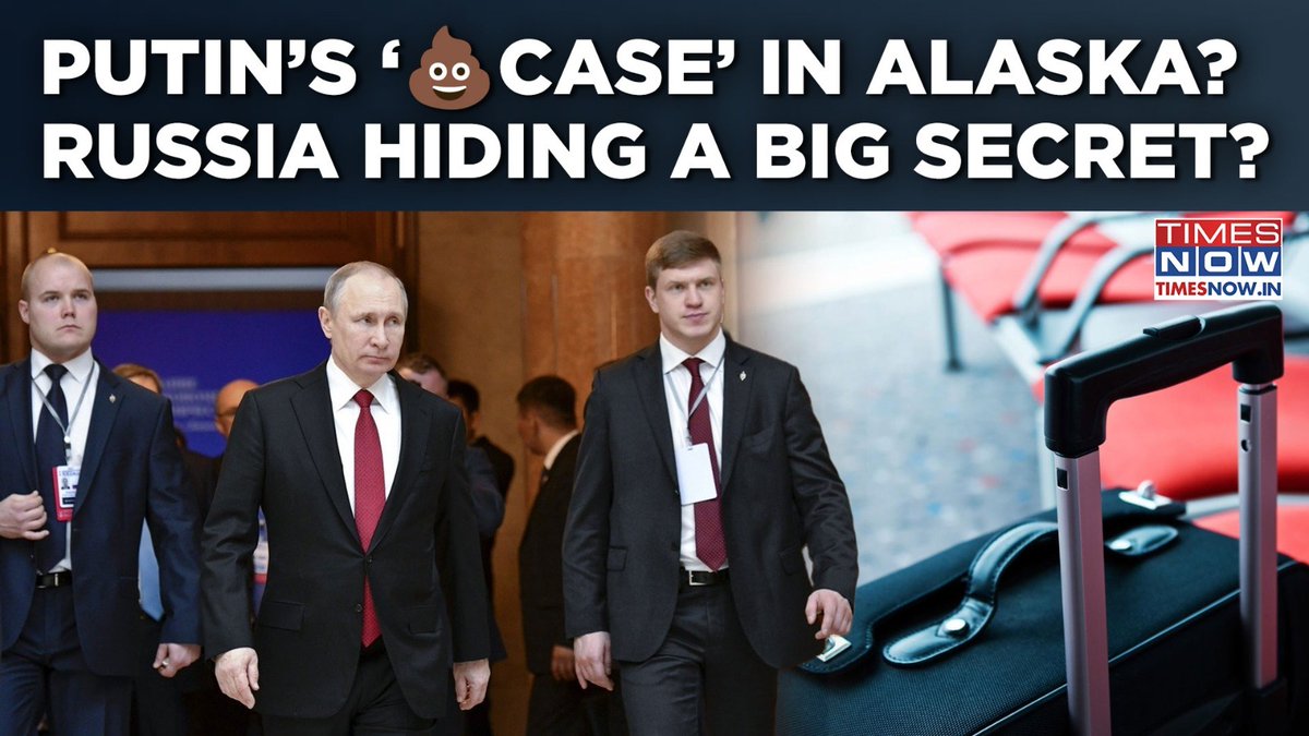 Putin’s Bodyguards Seen With His ‘Poop Case’ In Alaska? Russia Hiding President's Health Secrets? #TNDIGITALVIDEOS