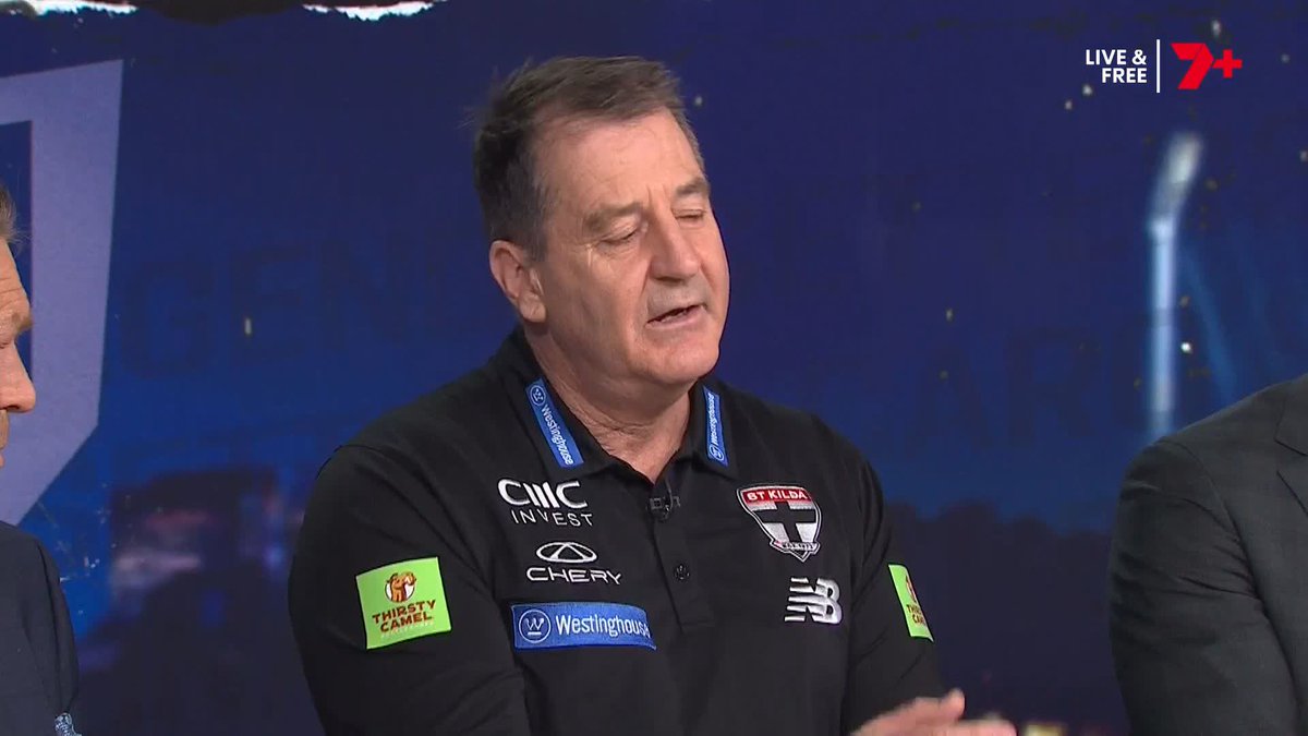 "Nasiah texted me today and said 'Are you around at the club? I'd like to catch up for five minutes...'" Ross Lyon talks through how he found out Wanganeen-Milera was staying 👇
