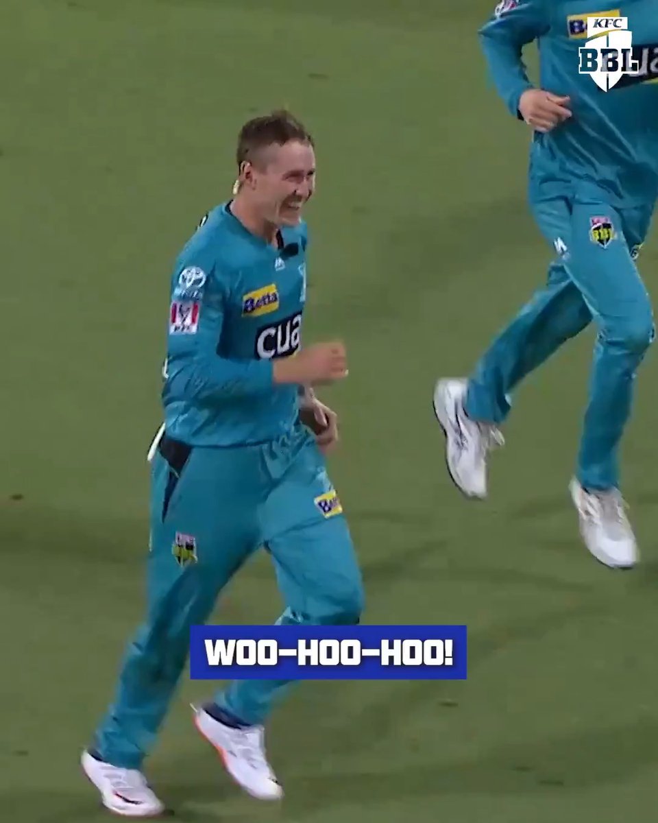 One of a kind! When Marnus gets the ball (and the mic), expect the unexpected 🎤 🤣 #BBL15