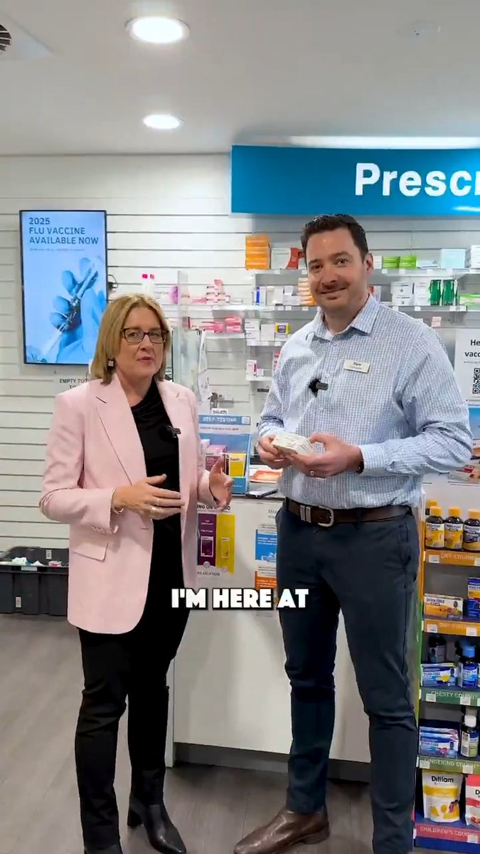 Pharmacists like Tom are now helping with treatments for simple, everyday conditions - saving people the time, money and freeing up GPs for more serious care. Locals can now get treatment for uncomplicated UTIs or script refills for the pill at their chemist.