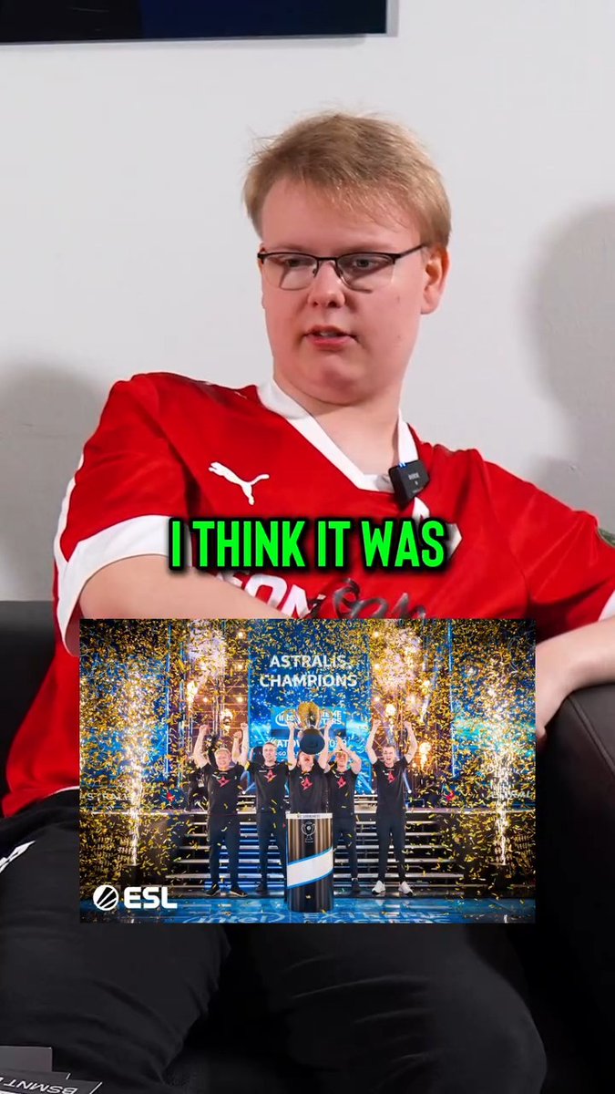 Jimi's favourite moment in the 25 years of ESL is too cute 🥰