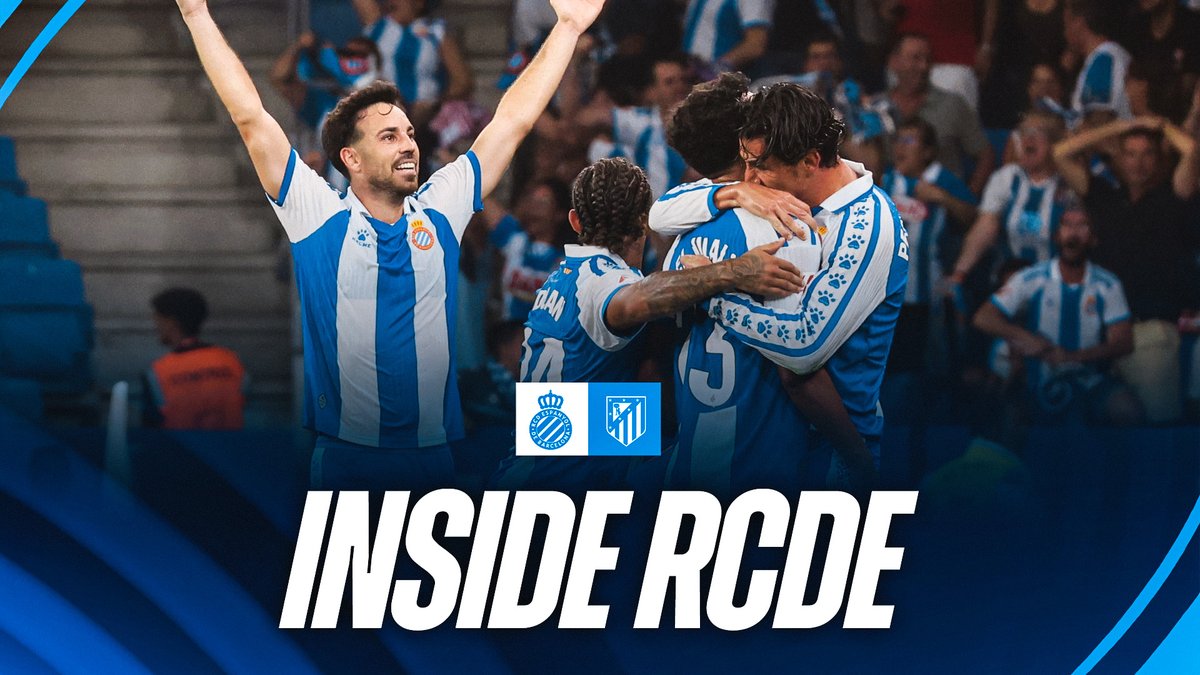 🎥 INSIDE #RCDE: 𝗘𝗺 𝗳𝗮𝘀 𝗳𝗲𝗹𝗶𝗰̧, 𝗘𝘀𝗽𝗮𝗻𝘆𝗼𝗹! #EspanyolAtleti