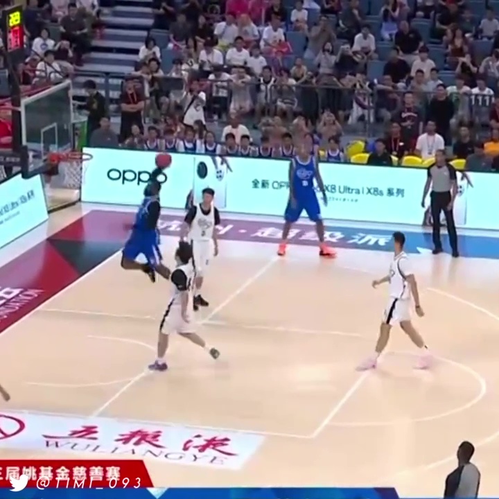 Jaylen Brown played in a Yao Ming Foundation charity game on Sunday. He looked good while hitting two threes and a dunk for 8 points: