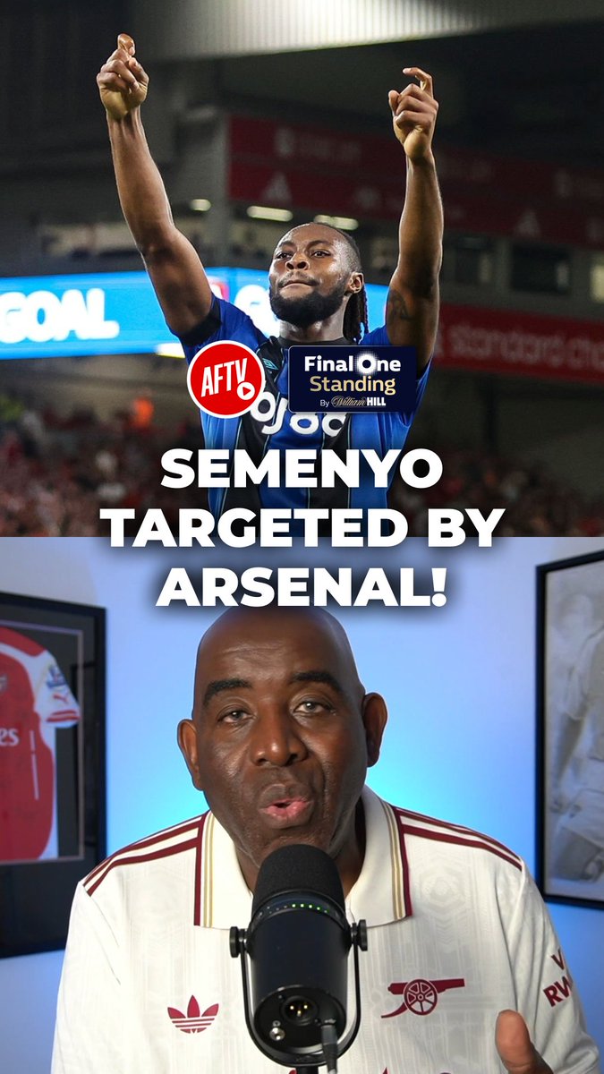 Could Arsenal bring Semenyo to the club this summer? 🤔 Think you know ball? Make your Final One Standing pick on William Hill and outlast the rest - it's free to play 👉 #ad 18+. UK & Ireland Only. Please gamble responsibly. GambleAware. #TransferDaily