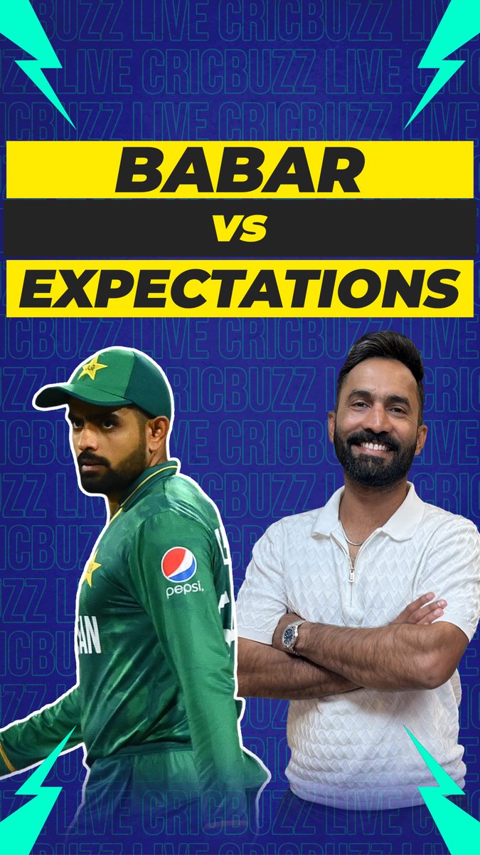 Babar Azam 🆚 Expectations @dineshkarthik dissects how expectations seem to have caught up with #Pakistan’s talisman
