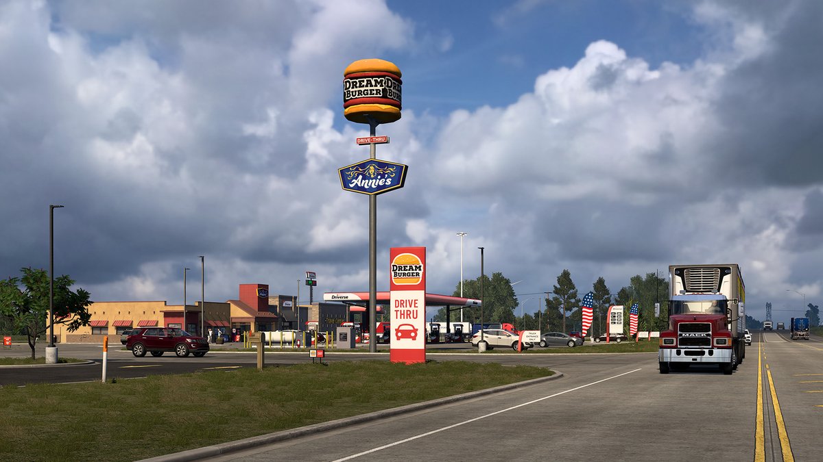 The Illinois DLC for American Truck Simulator keeps growing! More truck stops, rest areas, and unique spots are on the way! 🚛💨 See more 👇