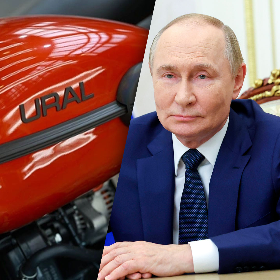🇷🇺🏍 Putin regaló una nueva moto Ural a un motociclista en Alaska que no podía reparar la suya por las sanciones. El hombre agradeció y aseguró que es mucho mejor que su antigua moto.