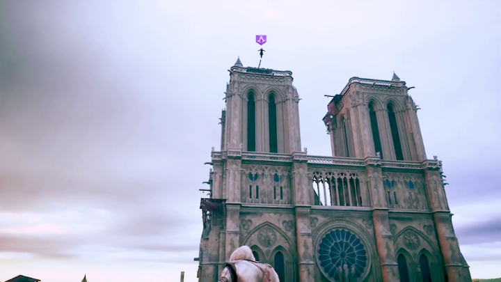 À quoi ressemble un Saut de la Foi vu de l'extérieur ? 🤯🦅 📹 Vidéo par Altair Stealth sur YouTube