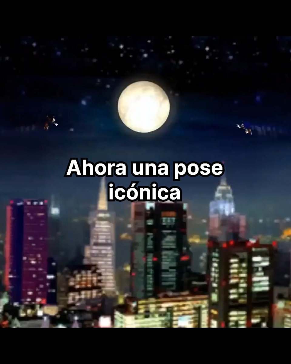 Excelente pose.