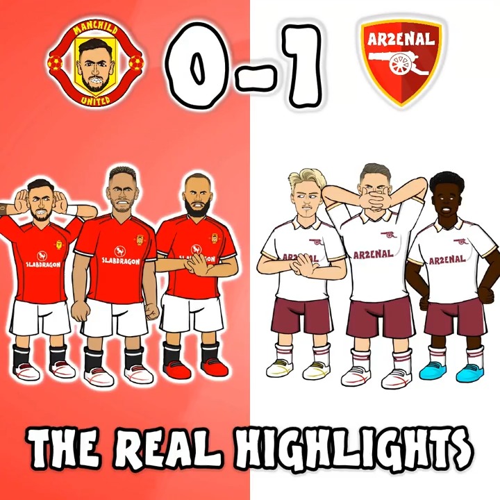 Man Utd vs Arsenal - the REAL highlights