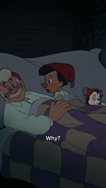 That first day of school feeling 🍎 Pinocchio is streaming on Disney+