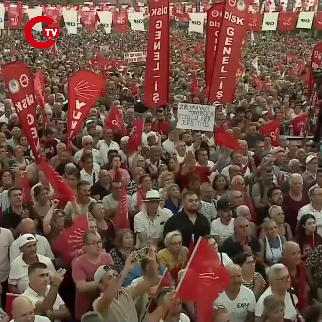 CHP'den Çerçioğlu sonrası 'Aydın' hamlesi! Aydınlılar meydanları böyle doldurdu!