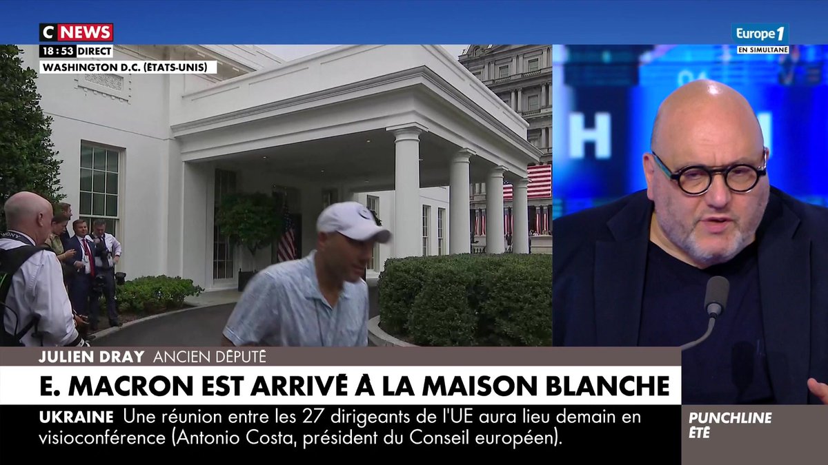 "On a un cavalier seul qui énerve plusieurs dirigeants européens, on voit que la presse internationale n'est pas gentille avec Emmanuel Macron et c'est dommage" déclare Julien Dray dans #Punchline sur #Europe1