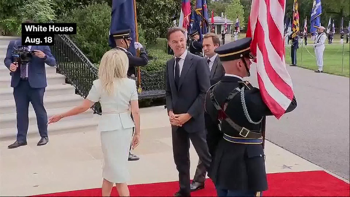 European leaders arrive at the White House for talks with Trump and Zelenskiy
