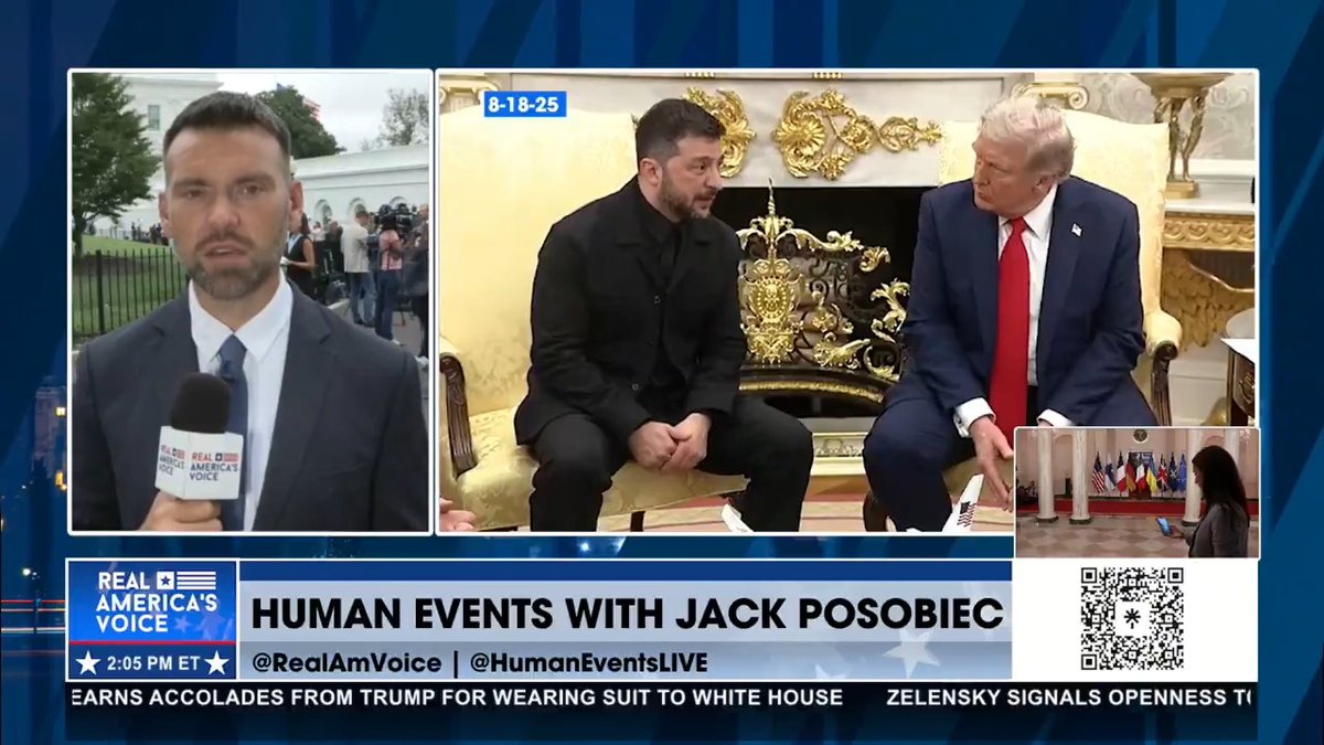 THE ANCHORAGE ACCORDS: CHAPTER 2 Who's is at the White House and who are Zelenskyy's "chaperone's" today? Jack Poso 🇺🇸 explains the "do-over" currently underway for Zelenskyy.