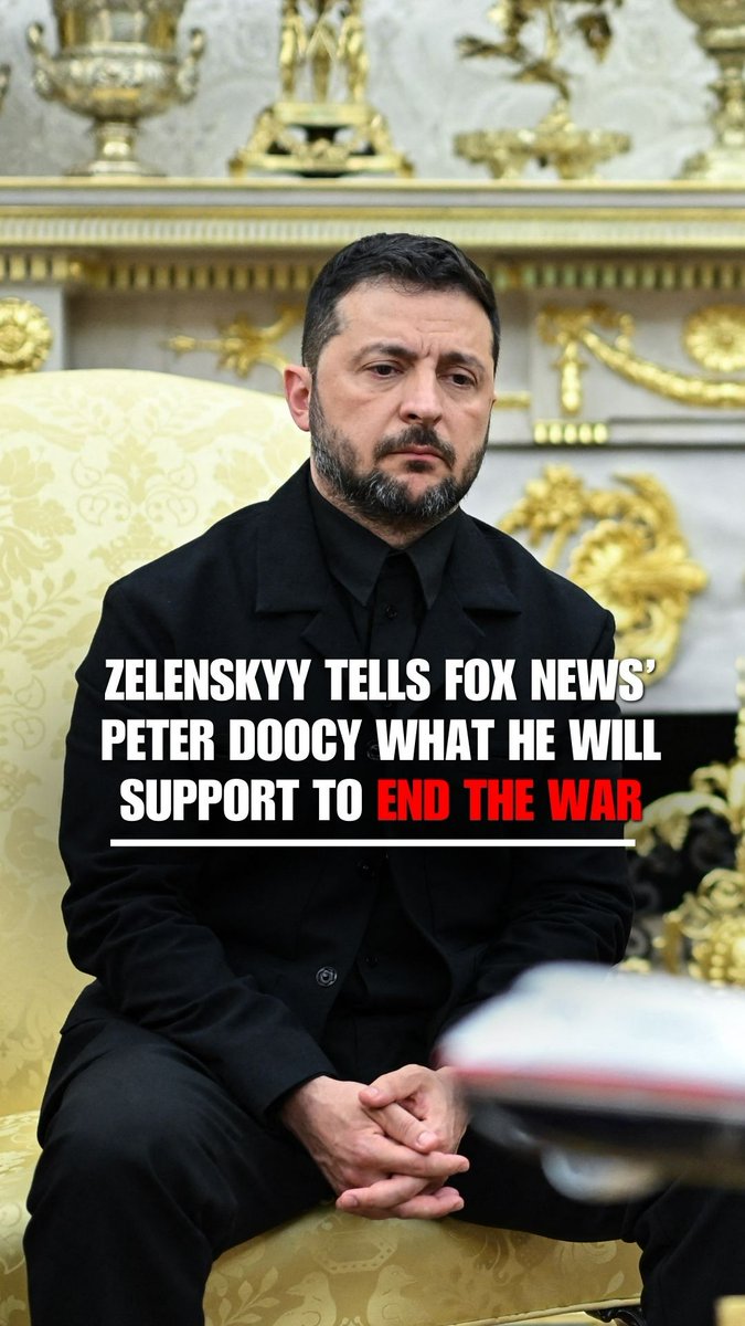 Peter Doocy questions President Zelenskyy: "Are you prepared to keep sending Ukrainian troops to their deaths for another couple years, or are you going to agree to redraw the maps?"