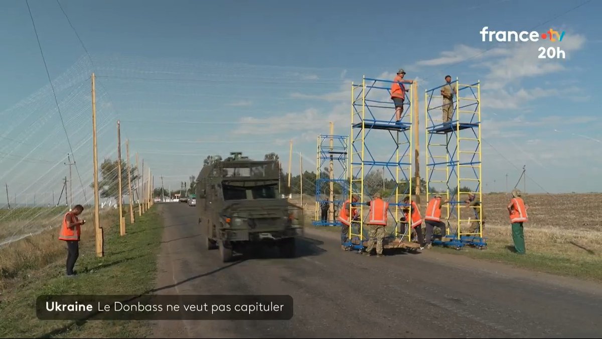 🇺🇦🔴 Pendant le sommet à Washington la résistance dans le Donbass ukrainien continue. Pour Vladimir Poutine, pas question de renoncer à ce territoire stratégique conquis en grande partie par les Russes. #JT20h