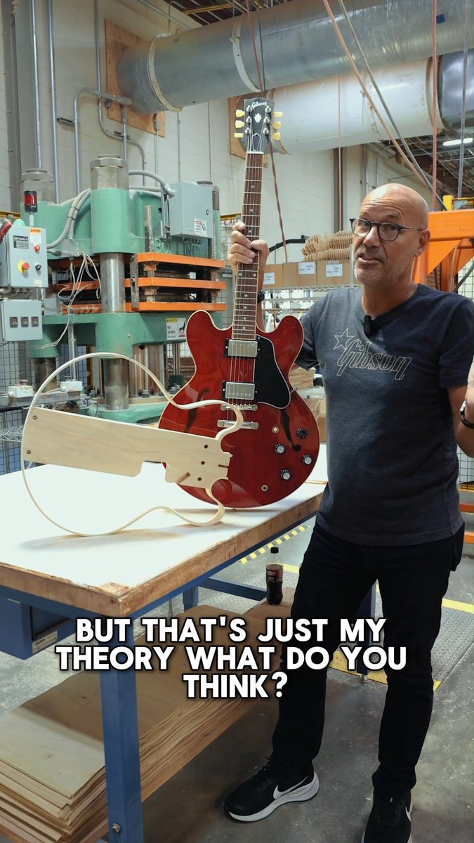 We’re continuing our celebration of 50 years of craftsmanship in the heart of Nashville! Join Master Luthier Jim DeCola each month for insider stories and fun facts straight from the Gibson Craftory floor. This month—Did you know that in 1939, Les Paul created his first solid body electric guitar, nicknamed “The Log?" In Jim’s opinion, the ES semi-hollow body guitars are the truest realization of Les Paul’s vision for "The Log." Do you agree? Tell us your opinion in the comments! Stay tuned for more! #Gibson50
