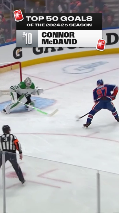 We're kicking off our top 10 goals of 2024-25 with yet another highlight-reel tally from Connor McDavid! 🤩