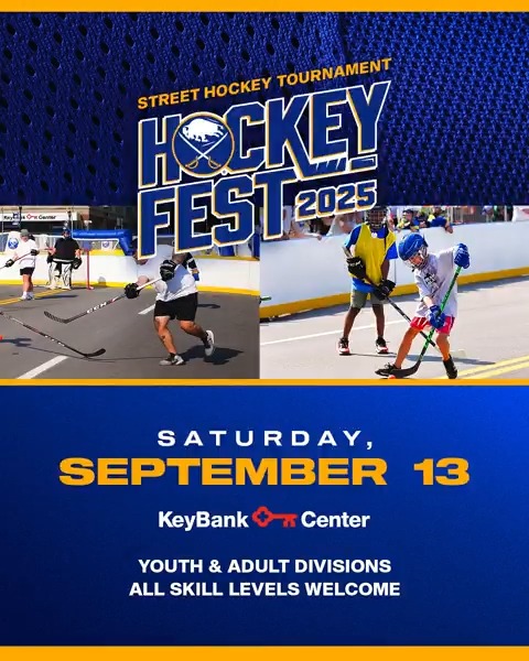 There's still time to lock in your street hockey team for HockeyFest 2025! 🏒 Sign up today →