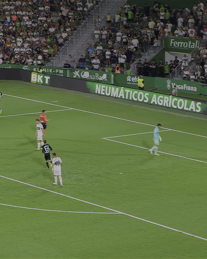💚🤍 ¡Gol del Real Betis Balompié 🌴💚! ¡Aitor Ruibal hace el primero del #ElcheRealBetis! #LALIGAHighlights | #VUELVELALIGA