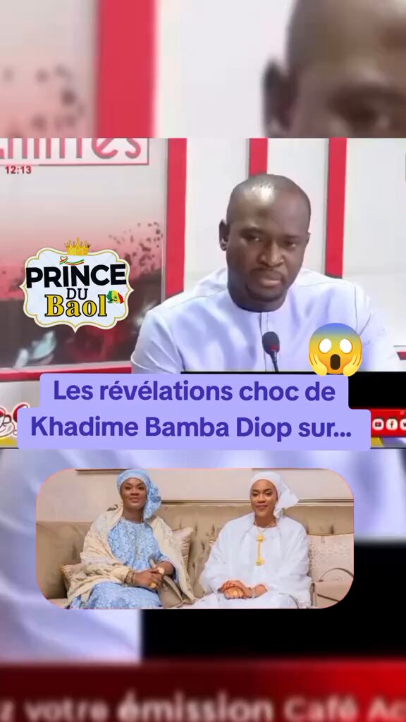 Écoutez attentivement ce qu’il dit. Il est bien ce Khadim Bamba Diop
