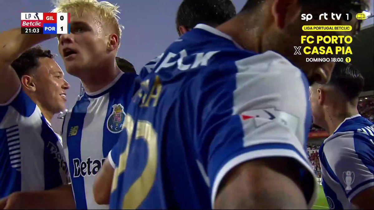 Froholdt estreia-se a marcar na Liga Portugal Betclic ๐ #sporttvportugal #LIGAnaSPORTTV #LigaPortugalBetclic #gilvicente #fcporto #betanolp