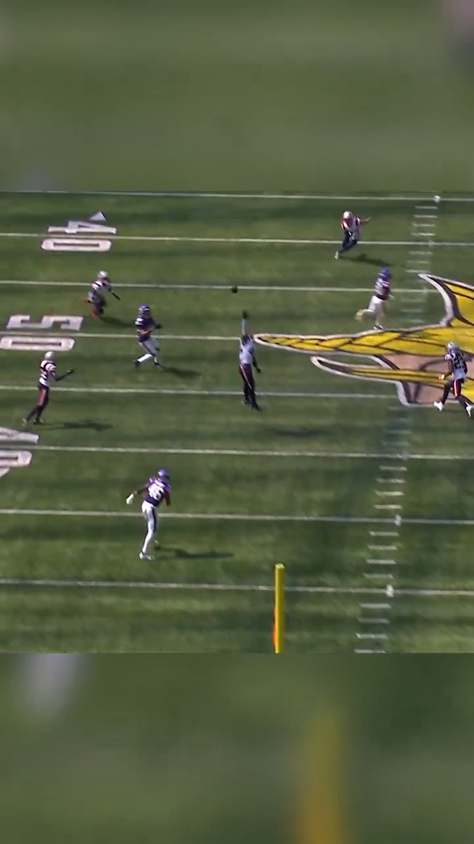 An absolute dot from Max Brosmer 🎯 Max Brosmer | Minnesota Vikings