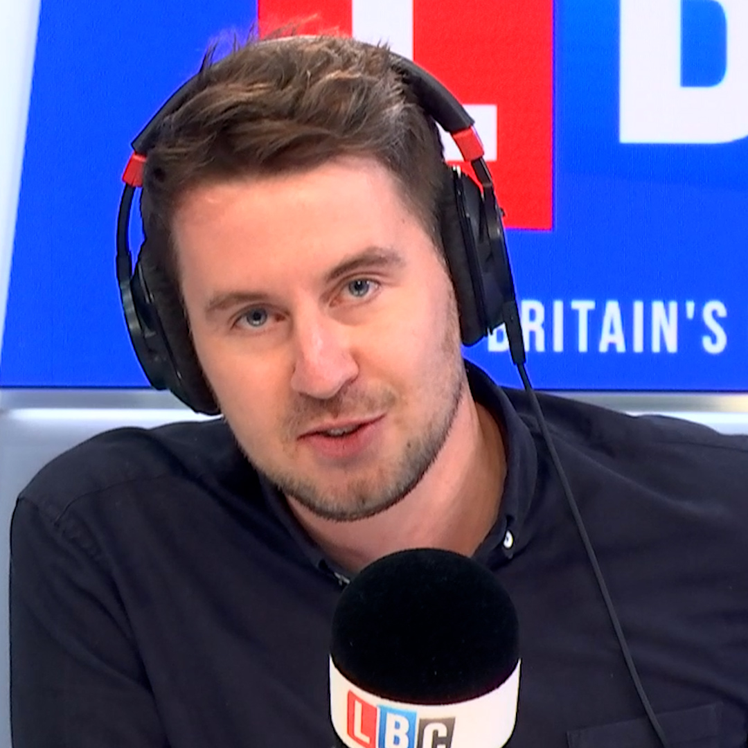 ‘Which wars did Trump end, Joe?’ ‘Look it up!’ ‘You just can’t do it, can you?’ Caller Joe cries 'fake news' after Ben Kentish tries to make him back up his claims.