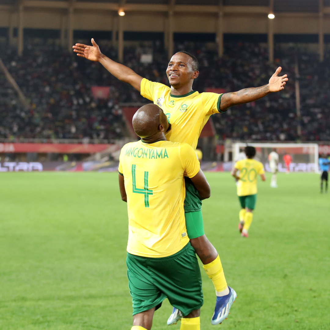 A goal worth watching again and again. 💛 Ndlondlo showcases it all with a wonder strike that takes home the 1хBet #GoalOfTheDay. 💥 Purchase your #TotalEnergiesCHAN2024 tickets here 👉