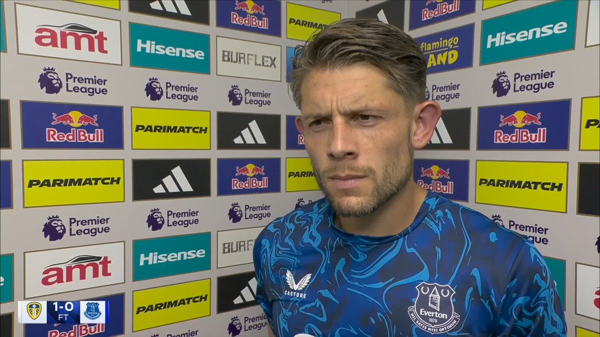 "The linesman gave it apparently. He was 45 yards away and I don't understand how can he see what I've done with my arm from the angle" James Tarkowski says it was a 'bizarre' decision to award a penalty against him 🧐