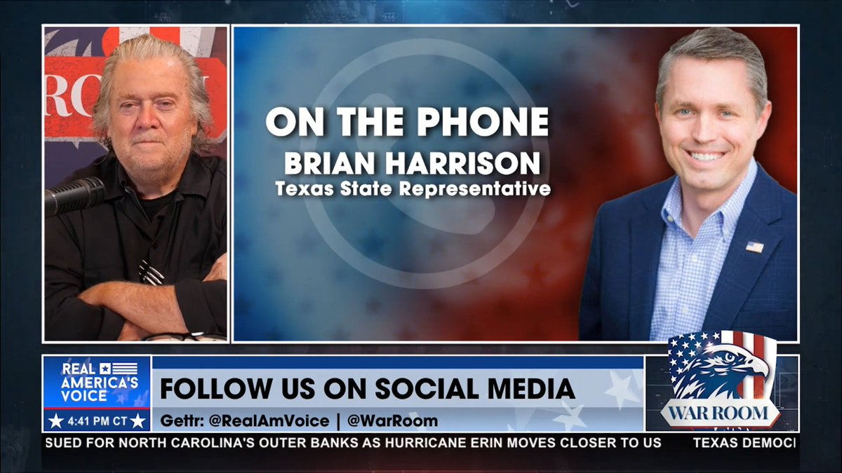 “ZERO DEMOCRATS HAD THEIR SEATS VACATED. THEY ALL CAME BACK TO THEIR PARKING SPOTS…THEY WERE WELCOMED BACK WITH HUGS!” - Brian Harrison was expecting some punishment drama on the floor of the Texas House; what they got was the opposite as the Dems returned. Bannon’s WarRoom