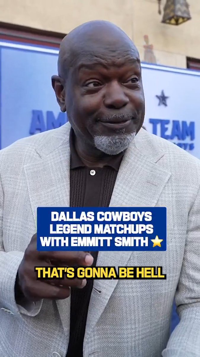 Emmitt Smith chooses who he'd take in these fellow @DallasCowboys legend matchups ๐ Netflix Sports Americaโs Team: The Gambler and His Cowboys drops August 19 on @Netflix